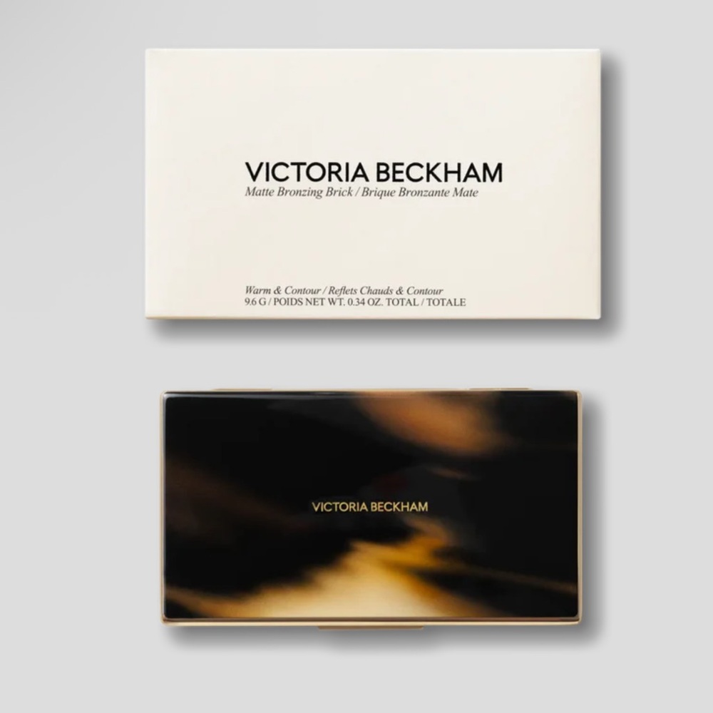 NWT Victoria Beckham Matte Bronzing Brick (03 : A golden tan duo)